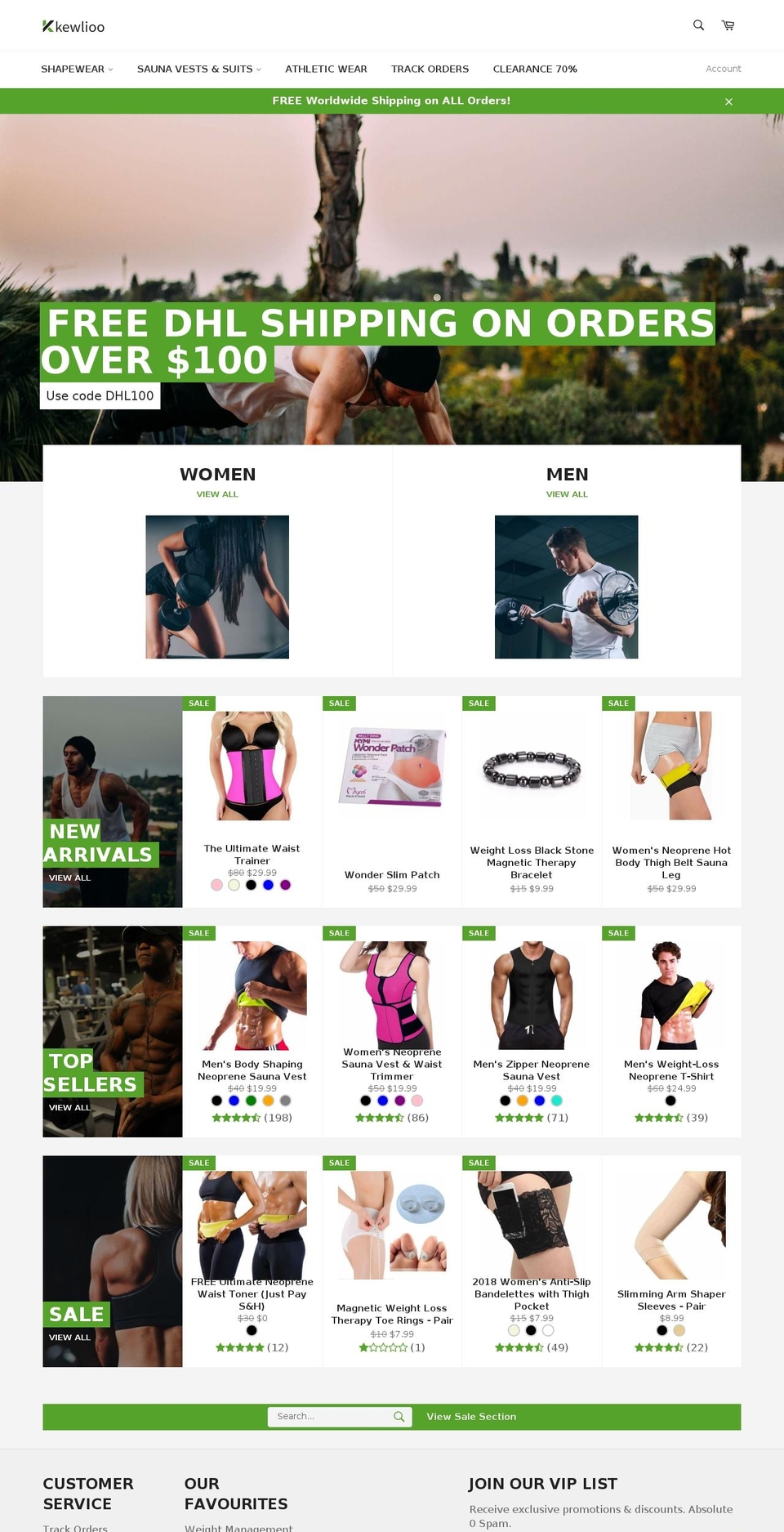 kewlioo.com — Shopify storefront screenshot