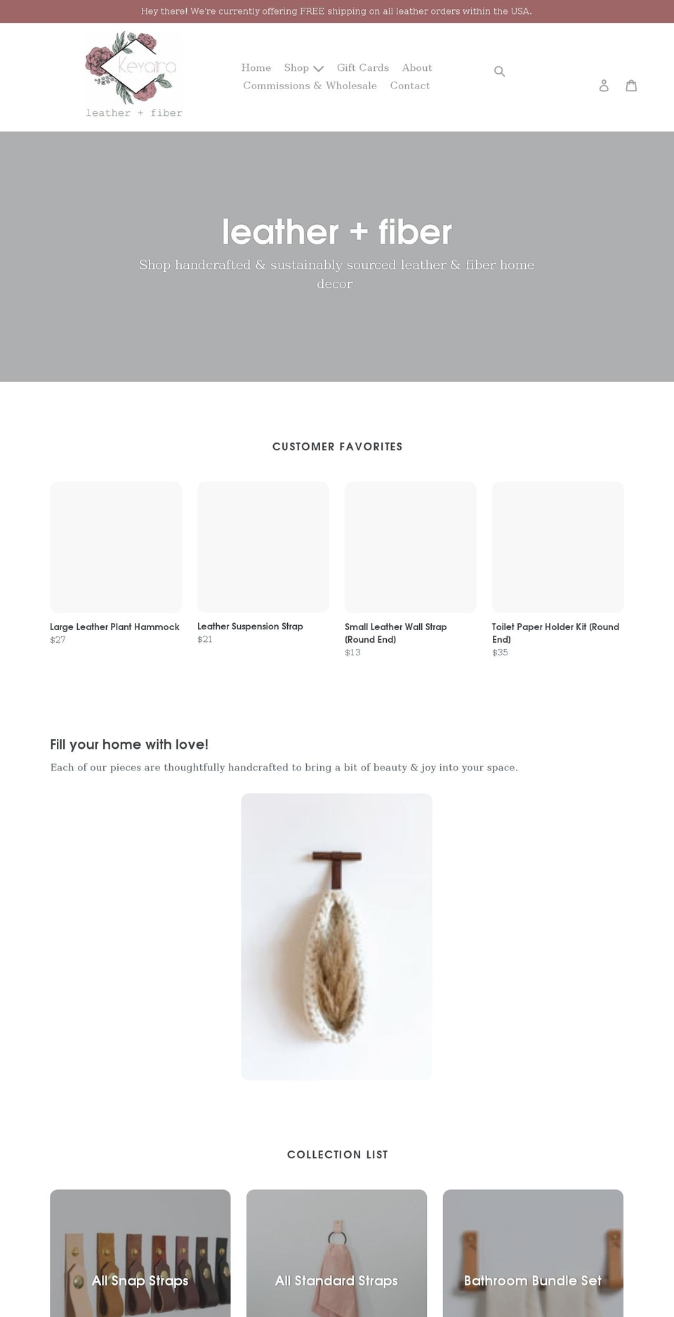 keyaiira.myshopify.com shopify website screenshot