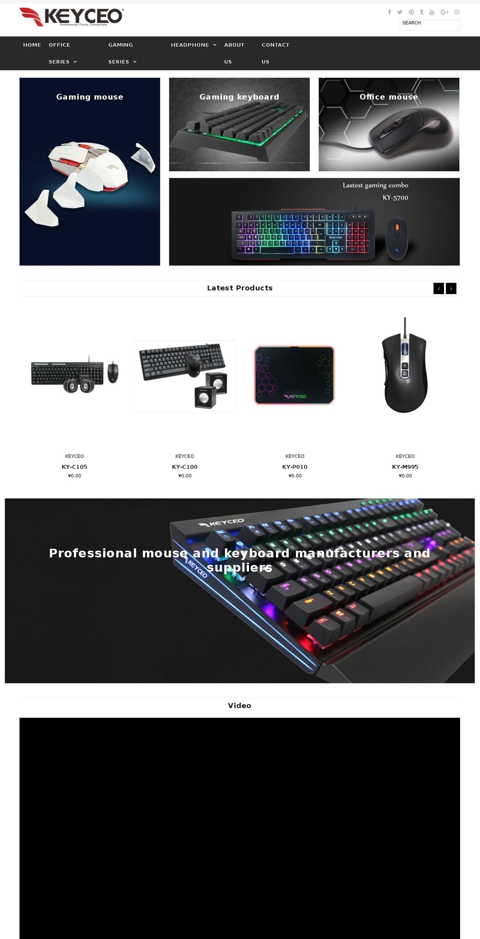 keyceo.net shopify website screenshot