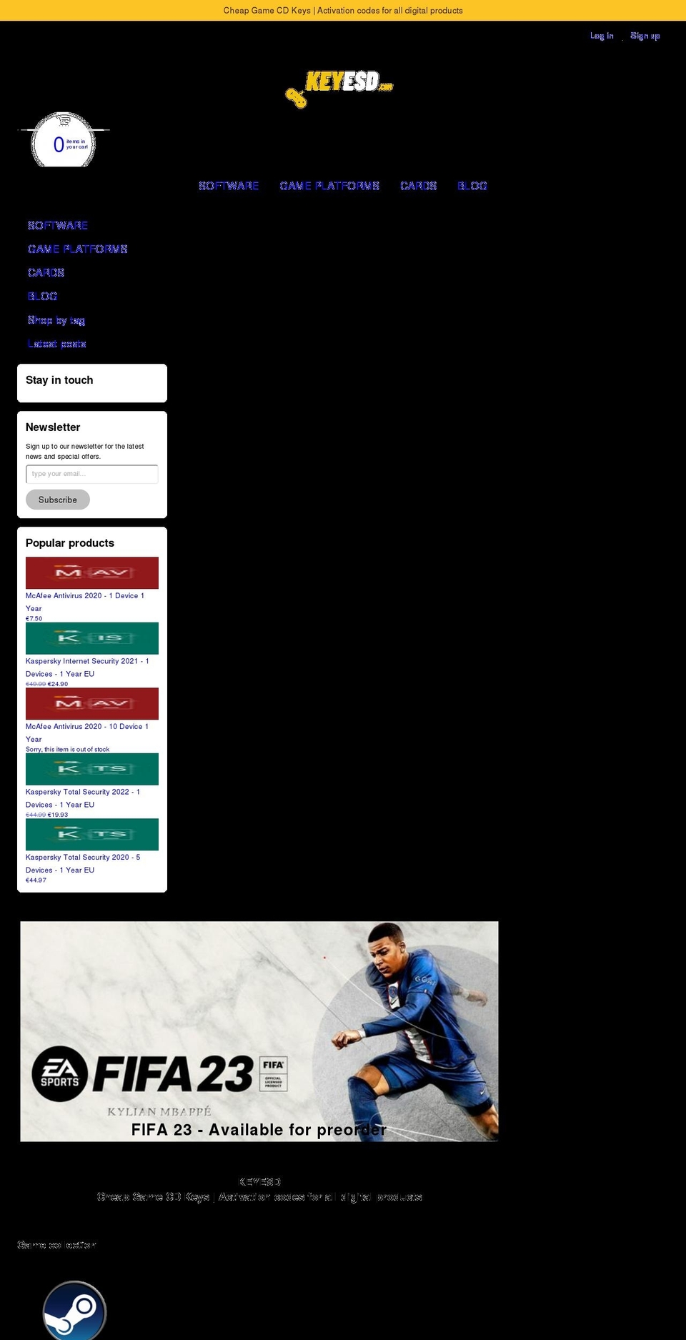 keyesd.com shopify website screenshot