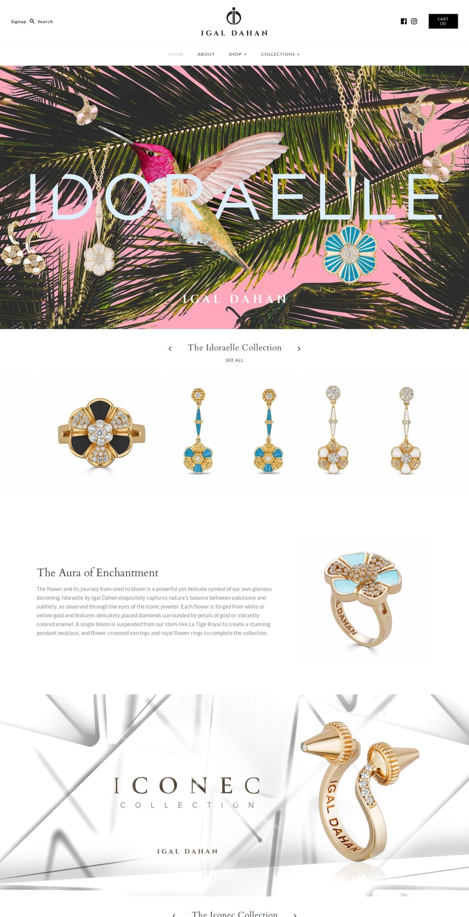 keyofmyheart.com — Shopify storefront screenshot