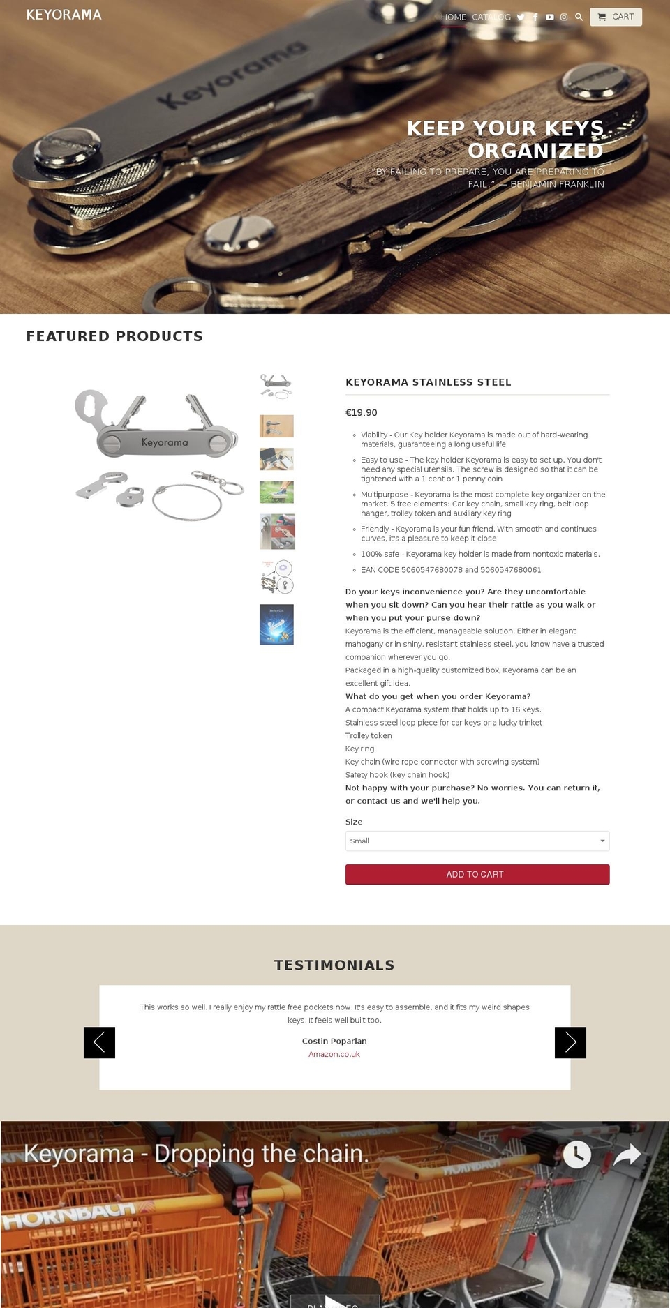 keyorama.com — Shopify storefront screenshot