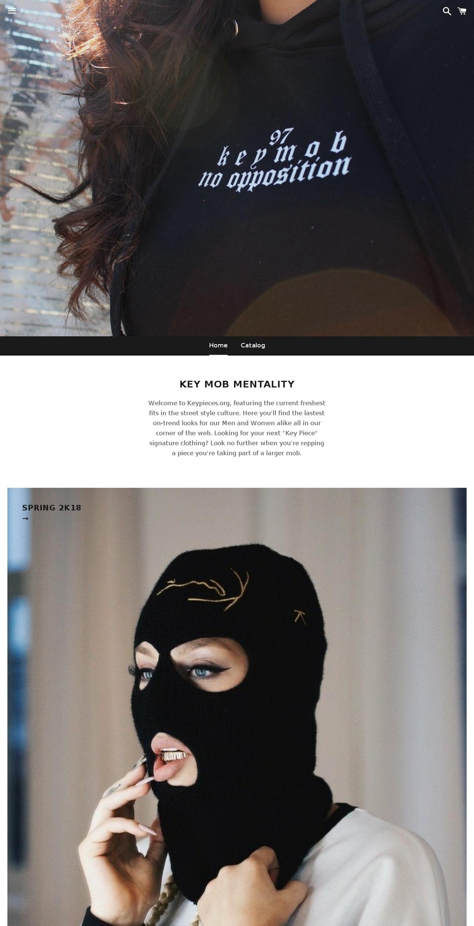 keypieces.org shopify website screenshot