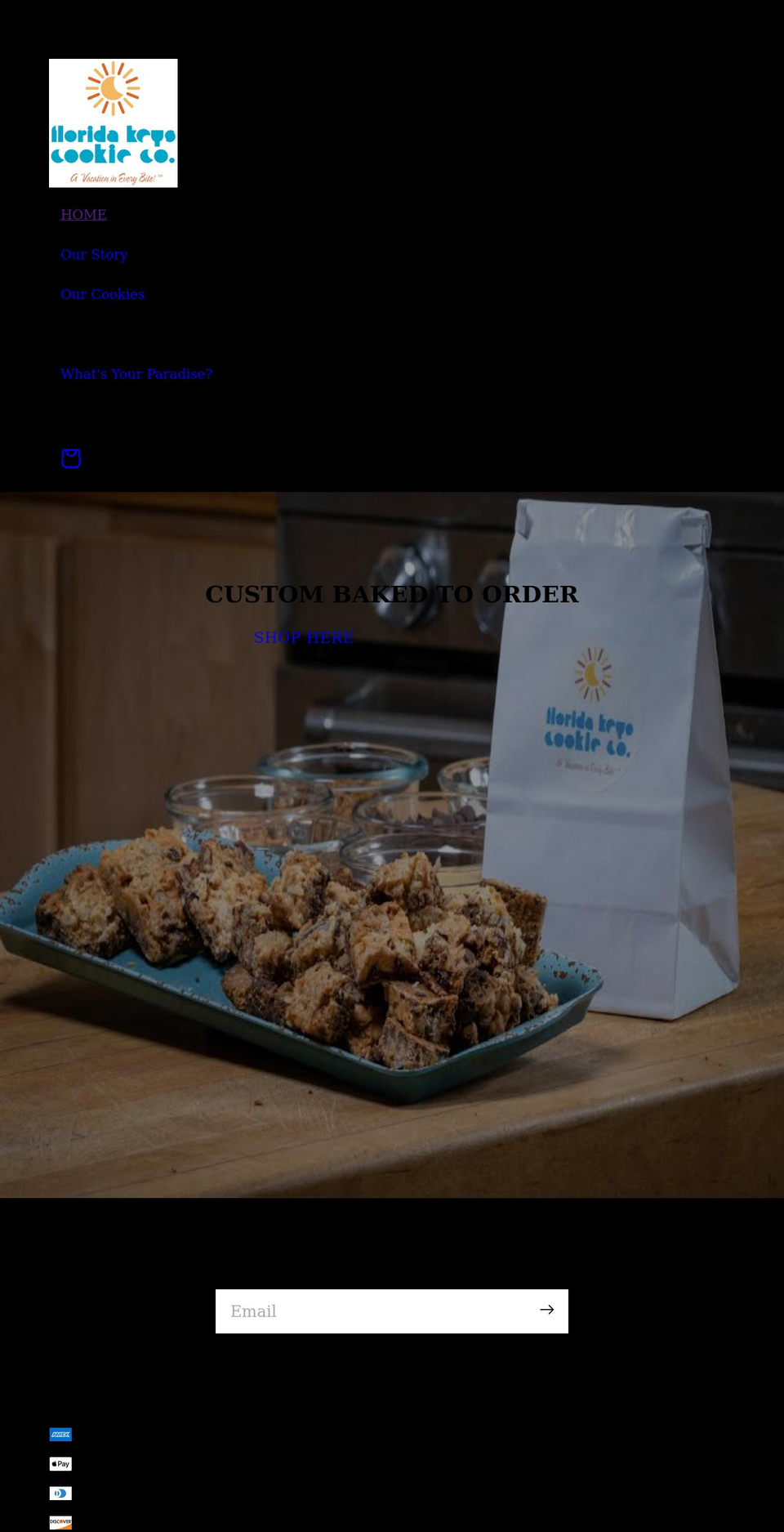 keyscookie.com shopify website screenshot
