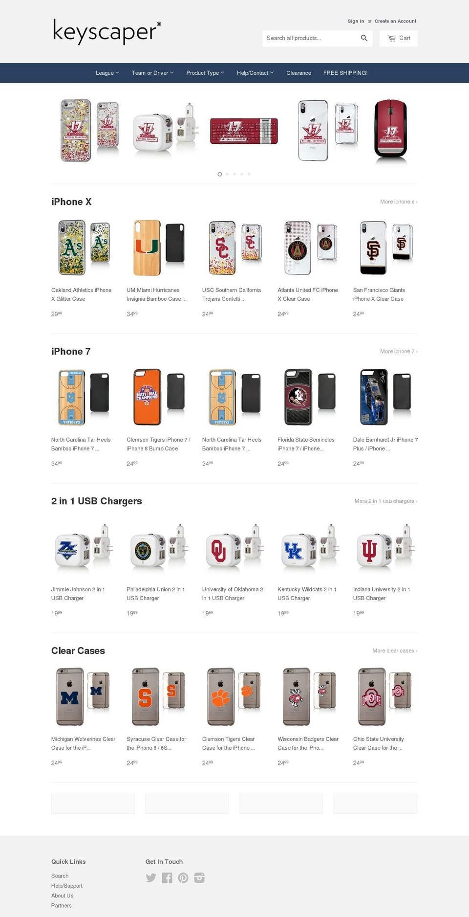 keyscraper.com — Shopify storefront screenshot