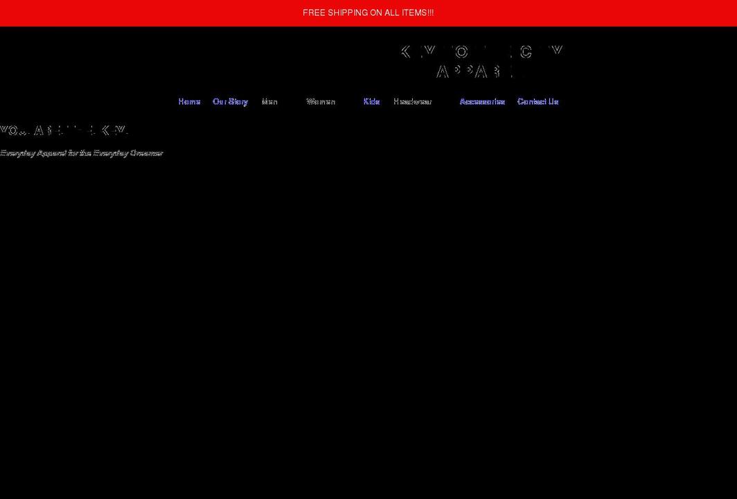 keytothecityapparel.com shopify website screenshot