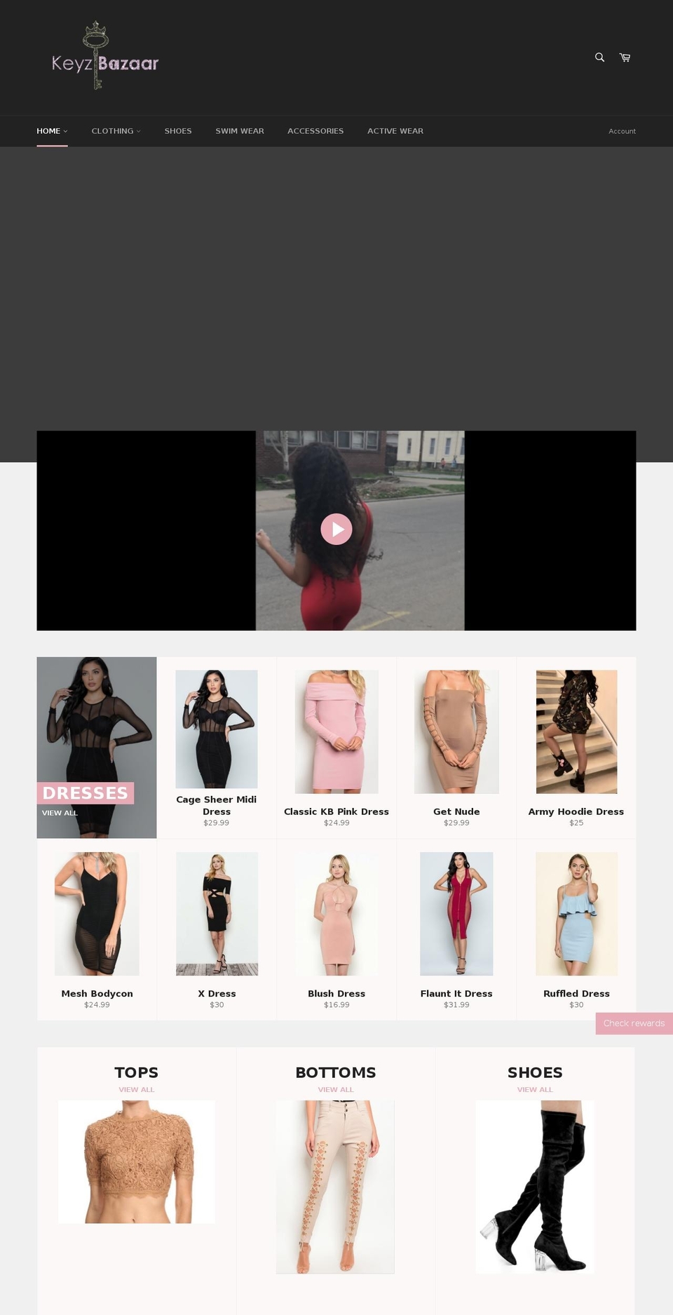 keyzbazaar.com — Shopify storefront screenshot