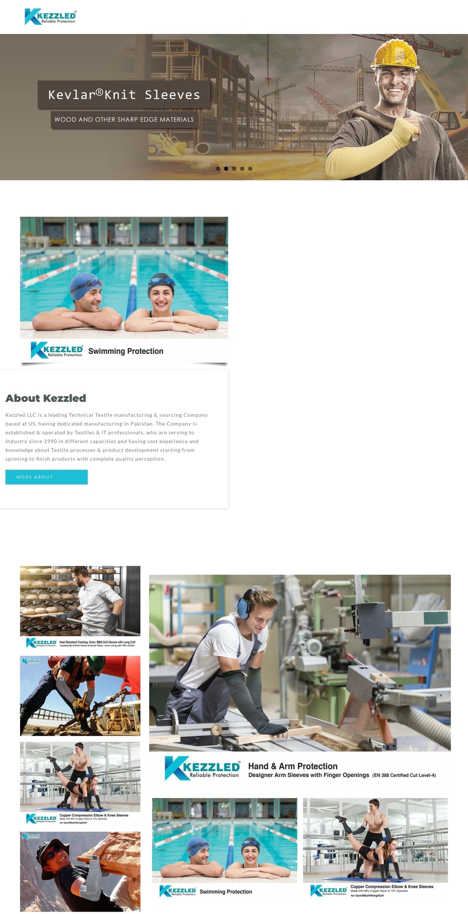 kezzled.com shopify website screenshot