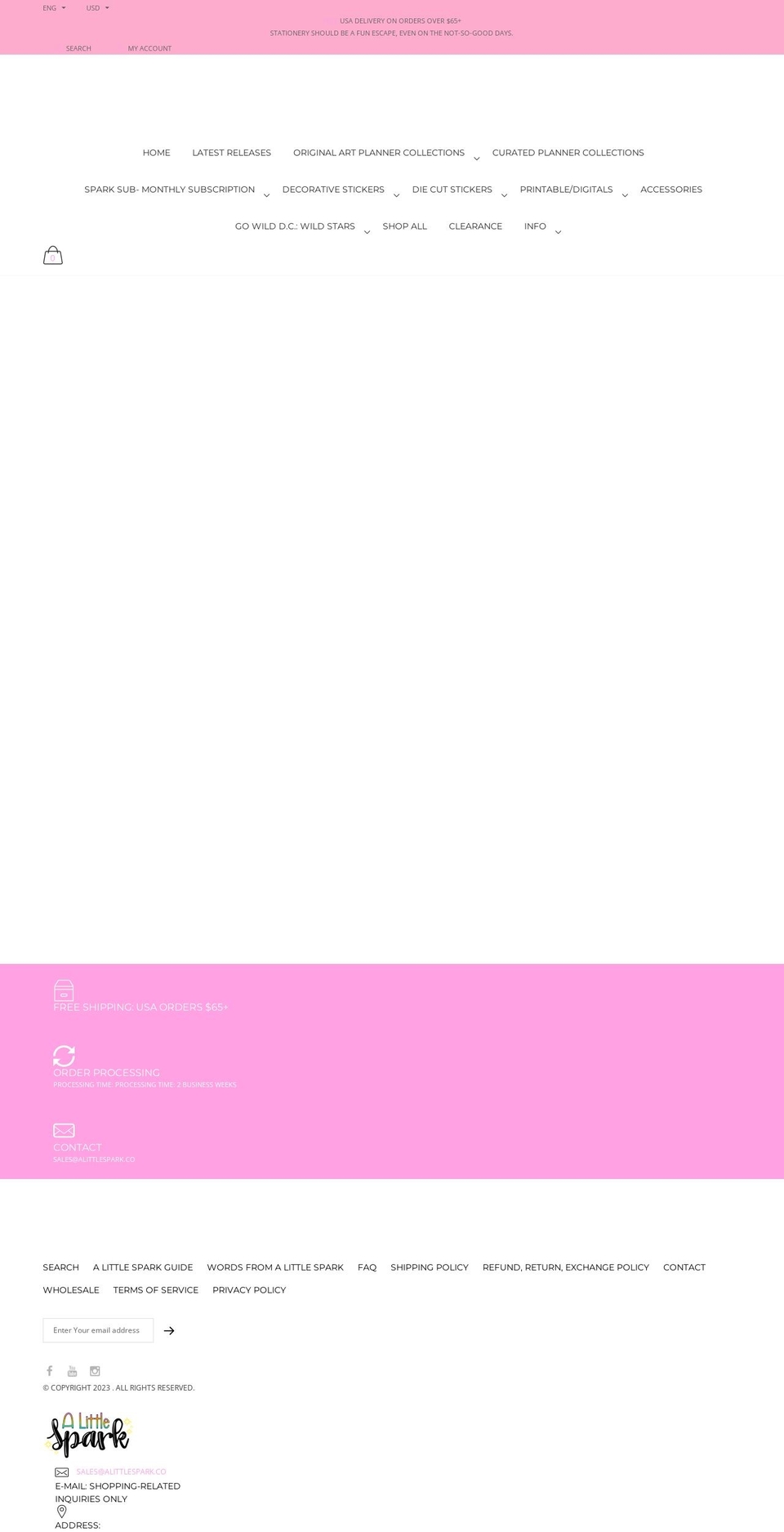 kglamco.com — Shopify storefront screenshot