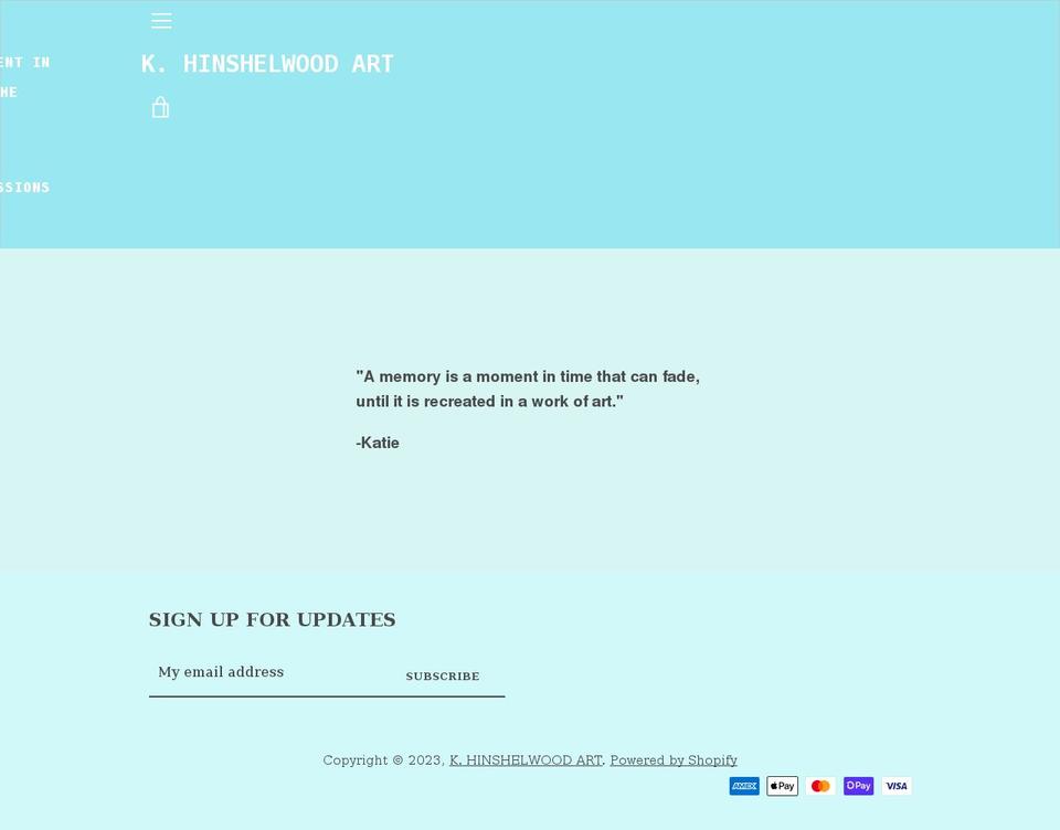 khagallery.com shopify website screenshot