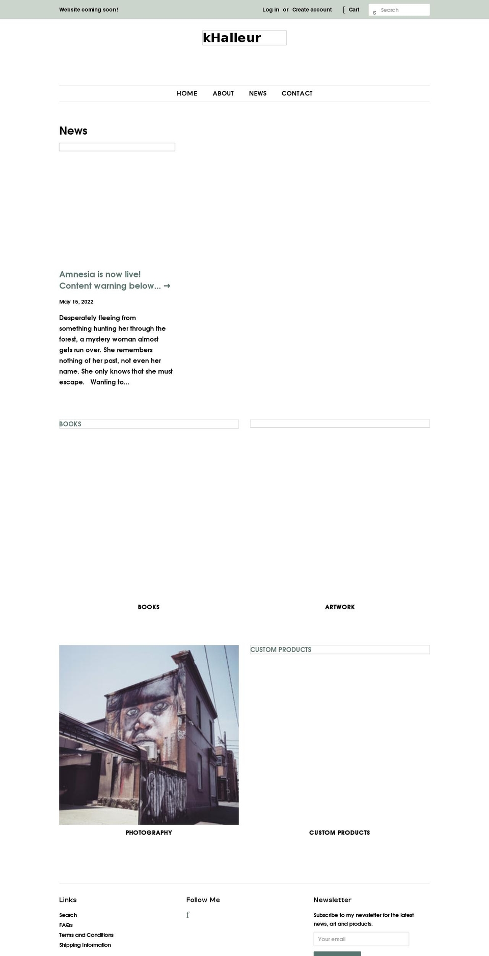 khalleur.com shopify website screenshot