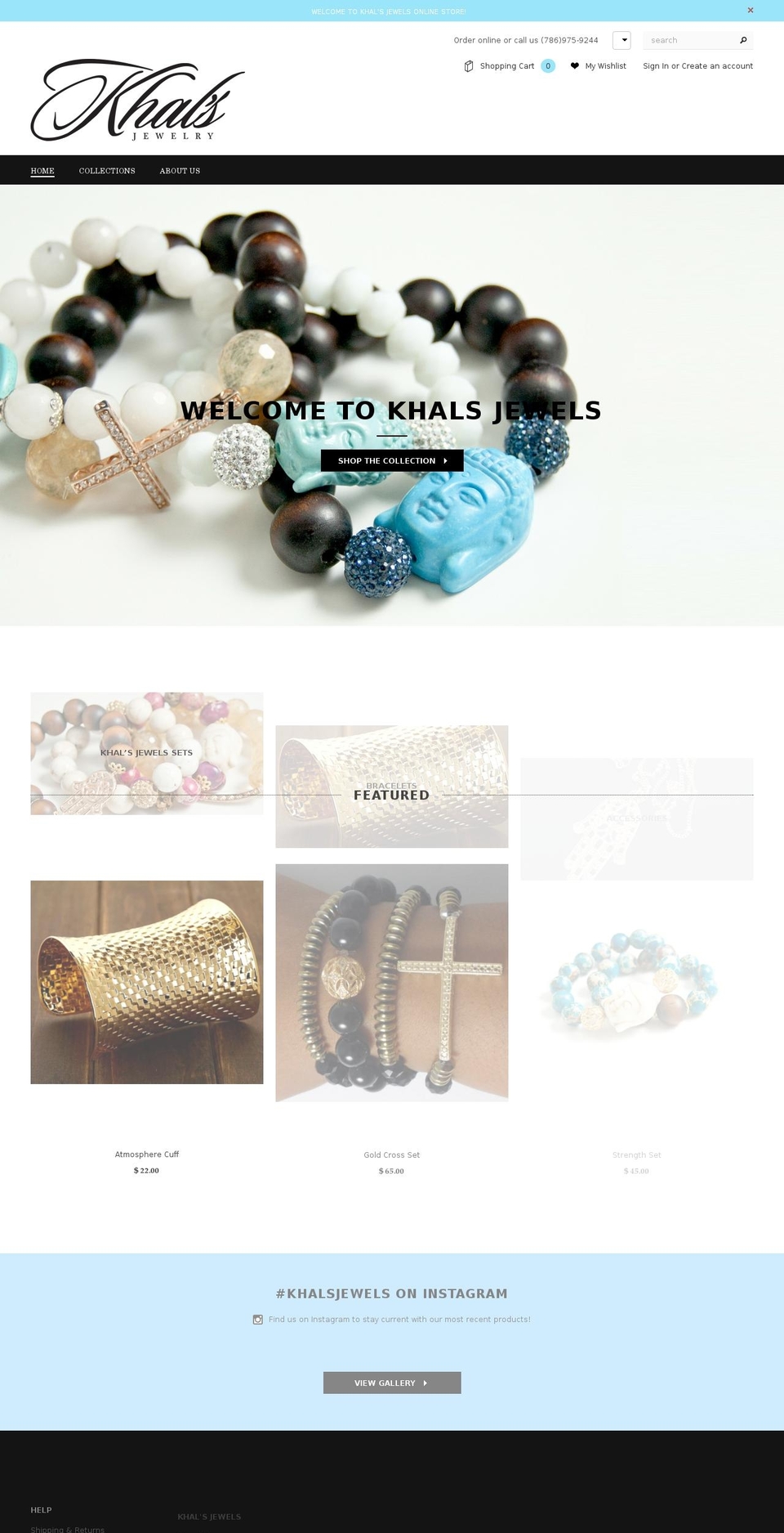 khalsjewels.com shopify website screenshot