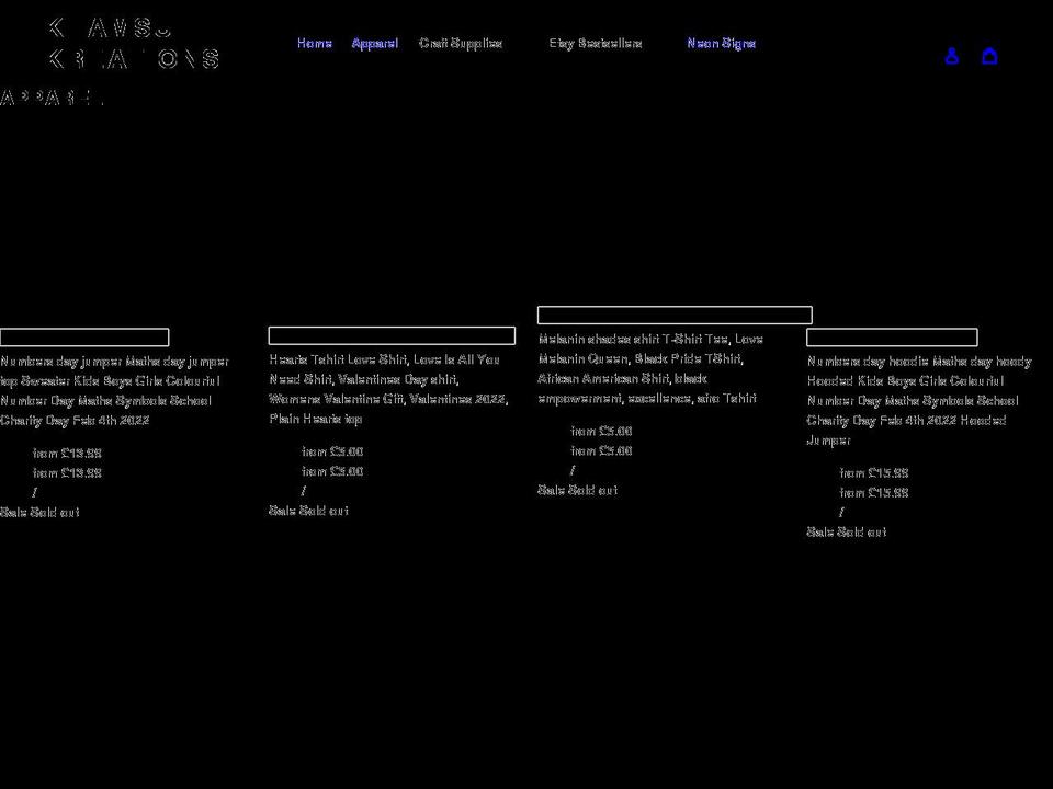 khamsukreations.com shopify website screenshot