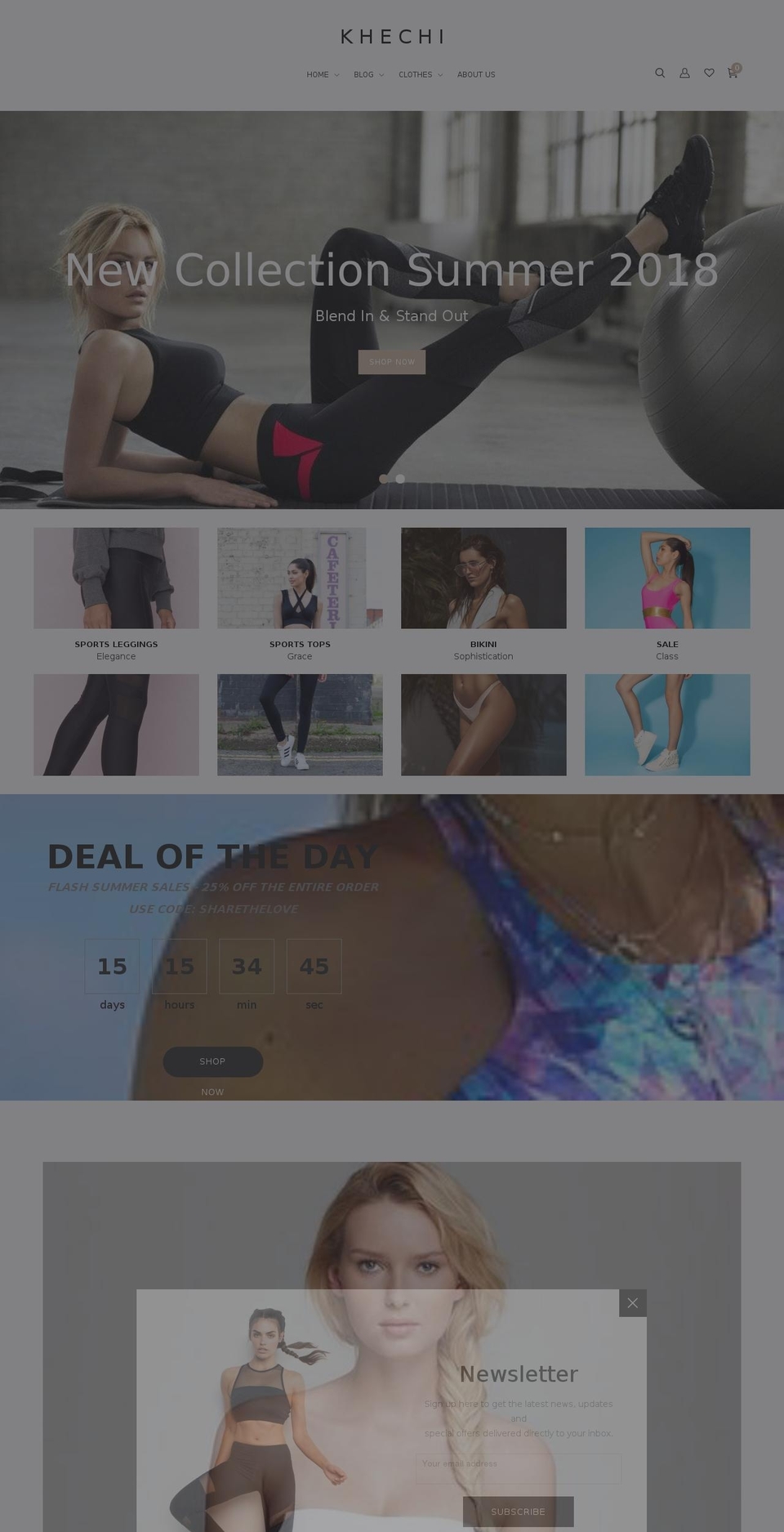 cleversoft-ione-myshopify-3-4 Shopify theme site example khechi.com