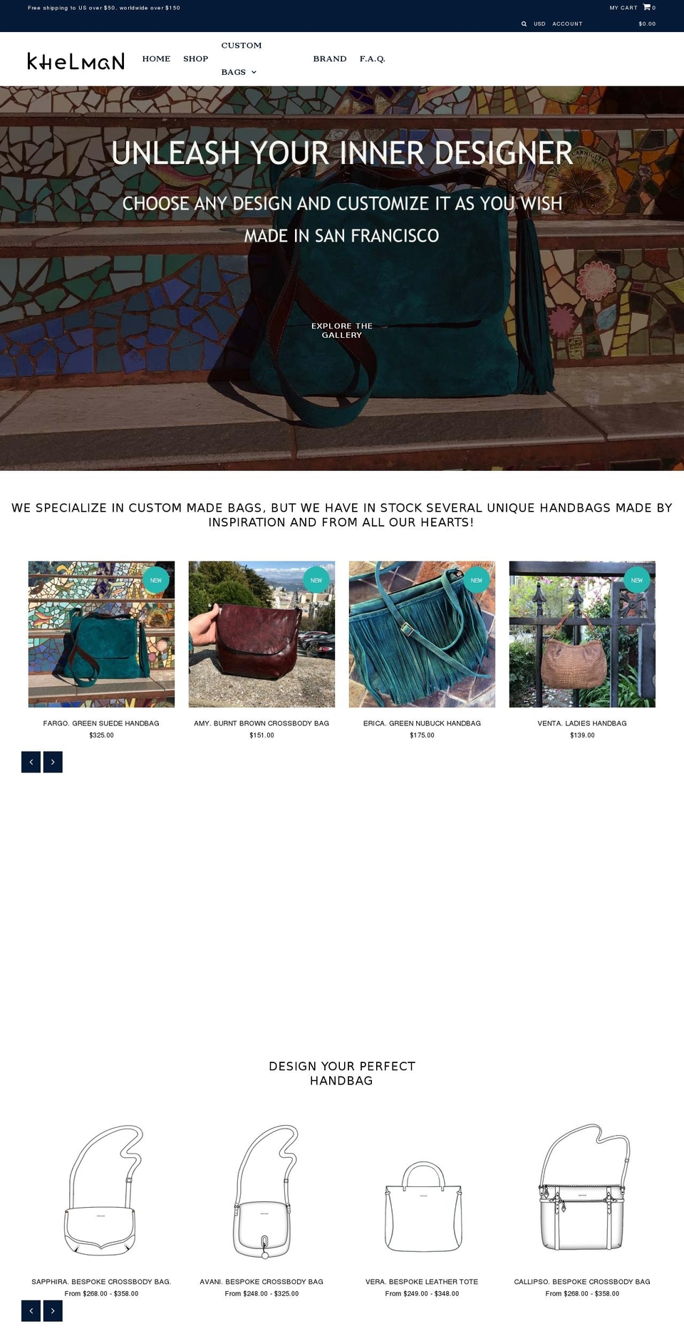 khelman.com shopify website screenshot