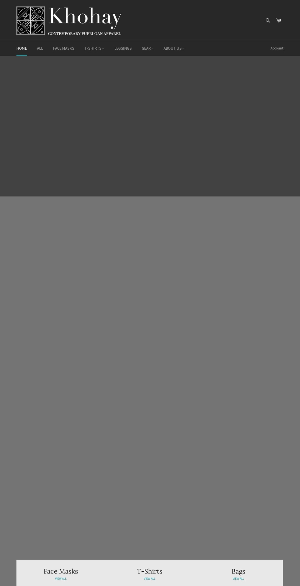 khohayapparel.com — Shopify storefront screenshot