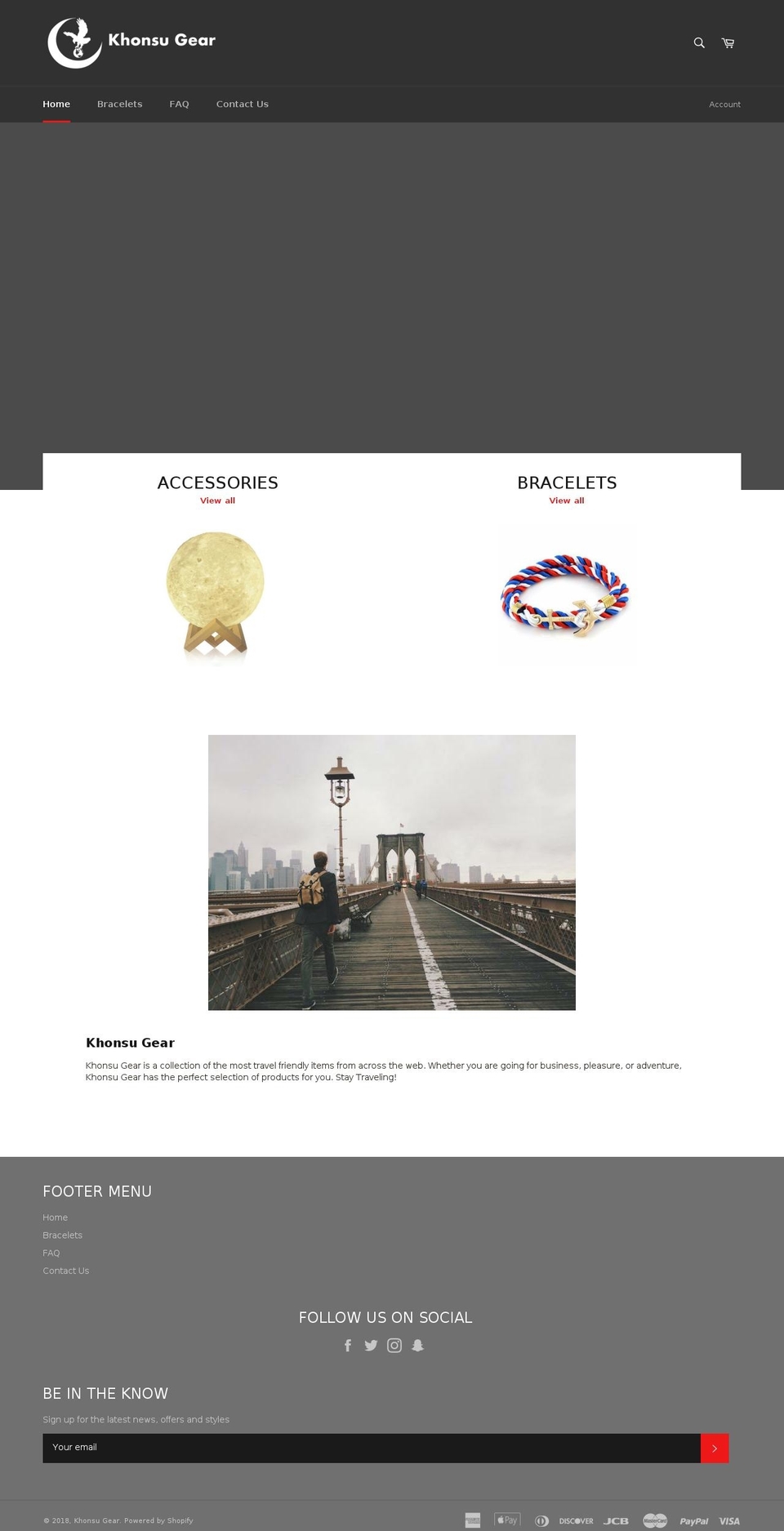 khonsugear.com — Shopify store on .com