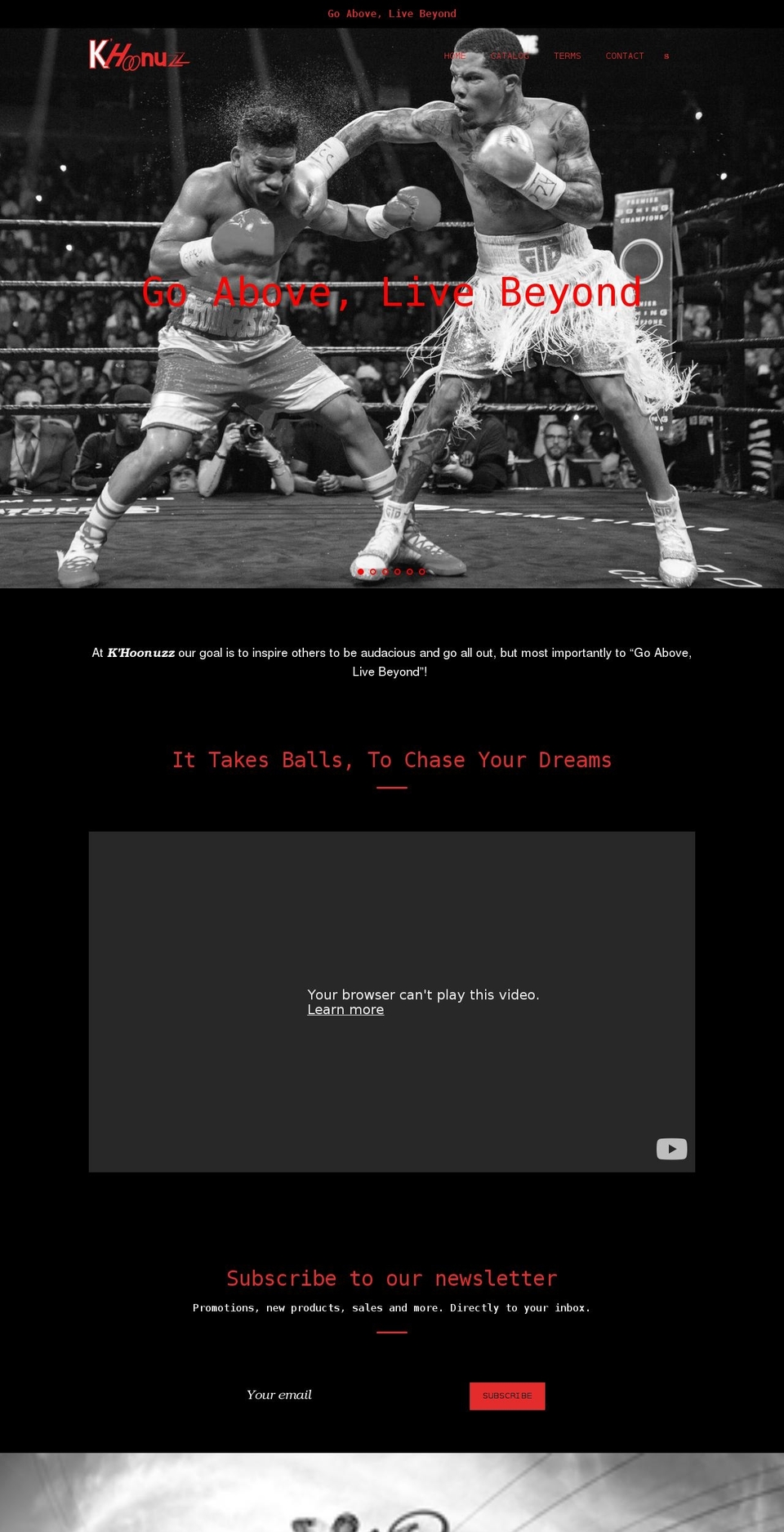 khoonuzz.com shopify website screenshot