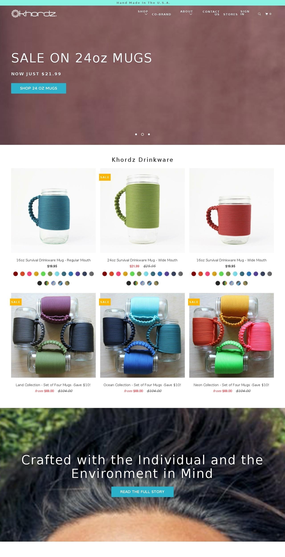 khordz.com shopify website screenshot