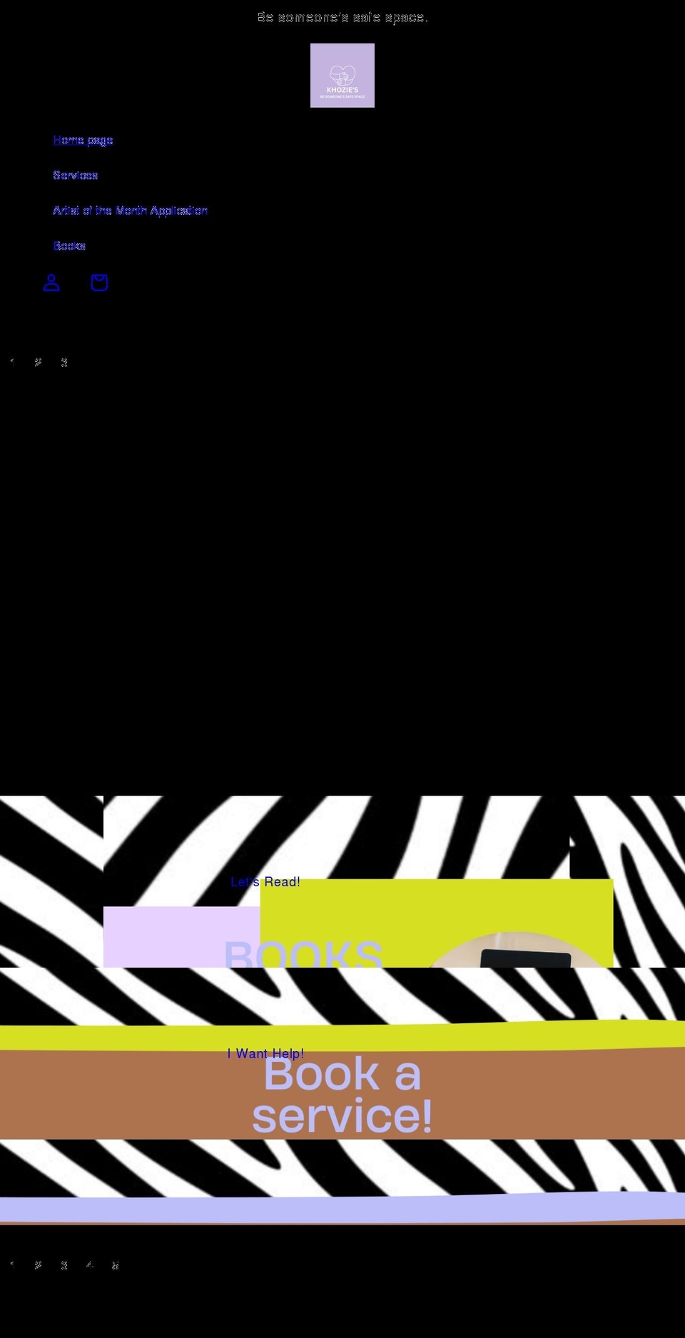 khozies.com shopify website screenshot