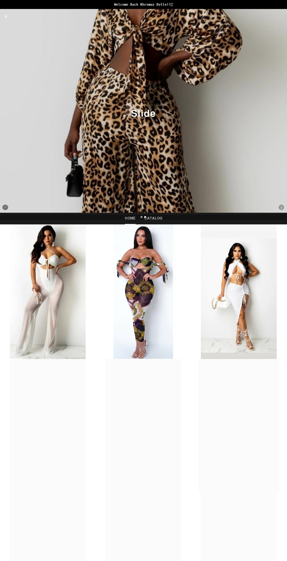 khromaz.com shopify website screenshot