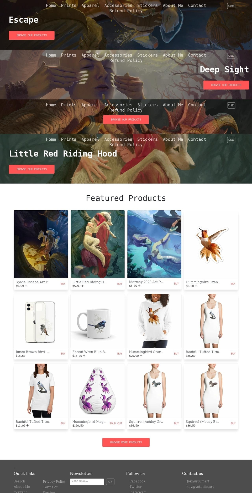 khurrumart.shop shopify website screenshot