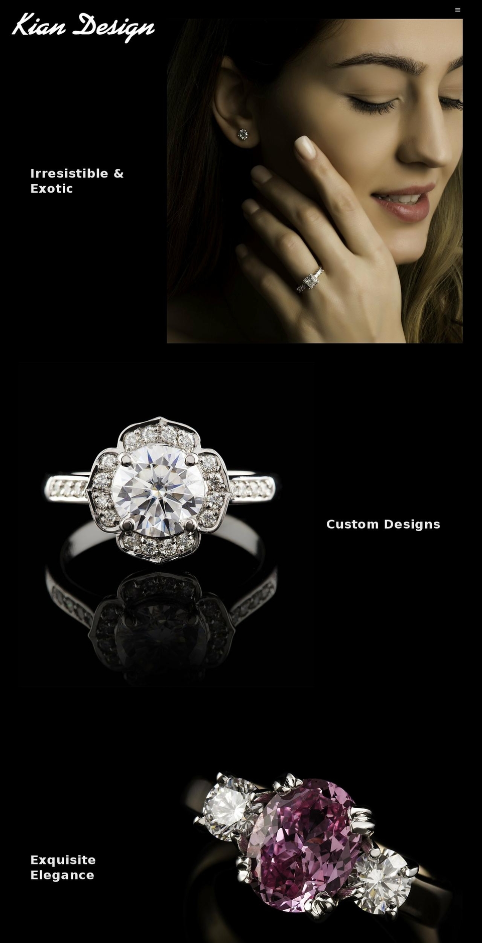 kiandesign.com.au shopify website screenshot