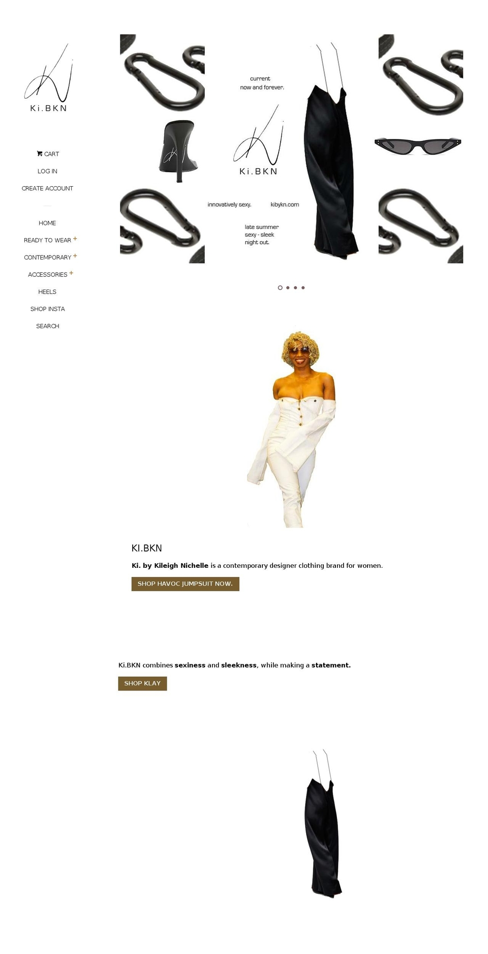 kibykn.com shopify website screenshot