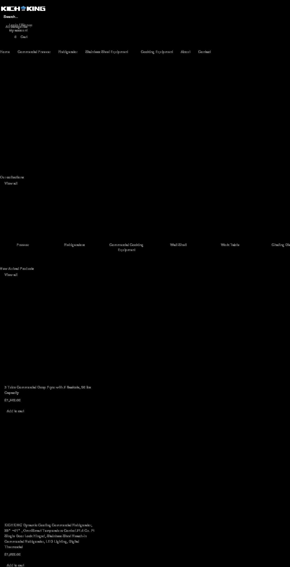 kichking.com shopify website screenshot