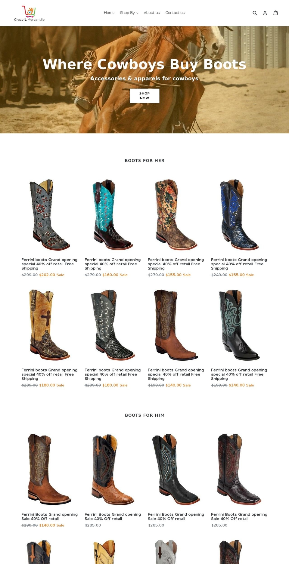 kickingitcountry.com shopify website screenshot