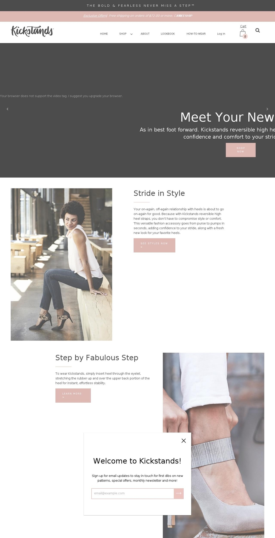 kickstands.com — Shopify storefront screenshot