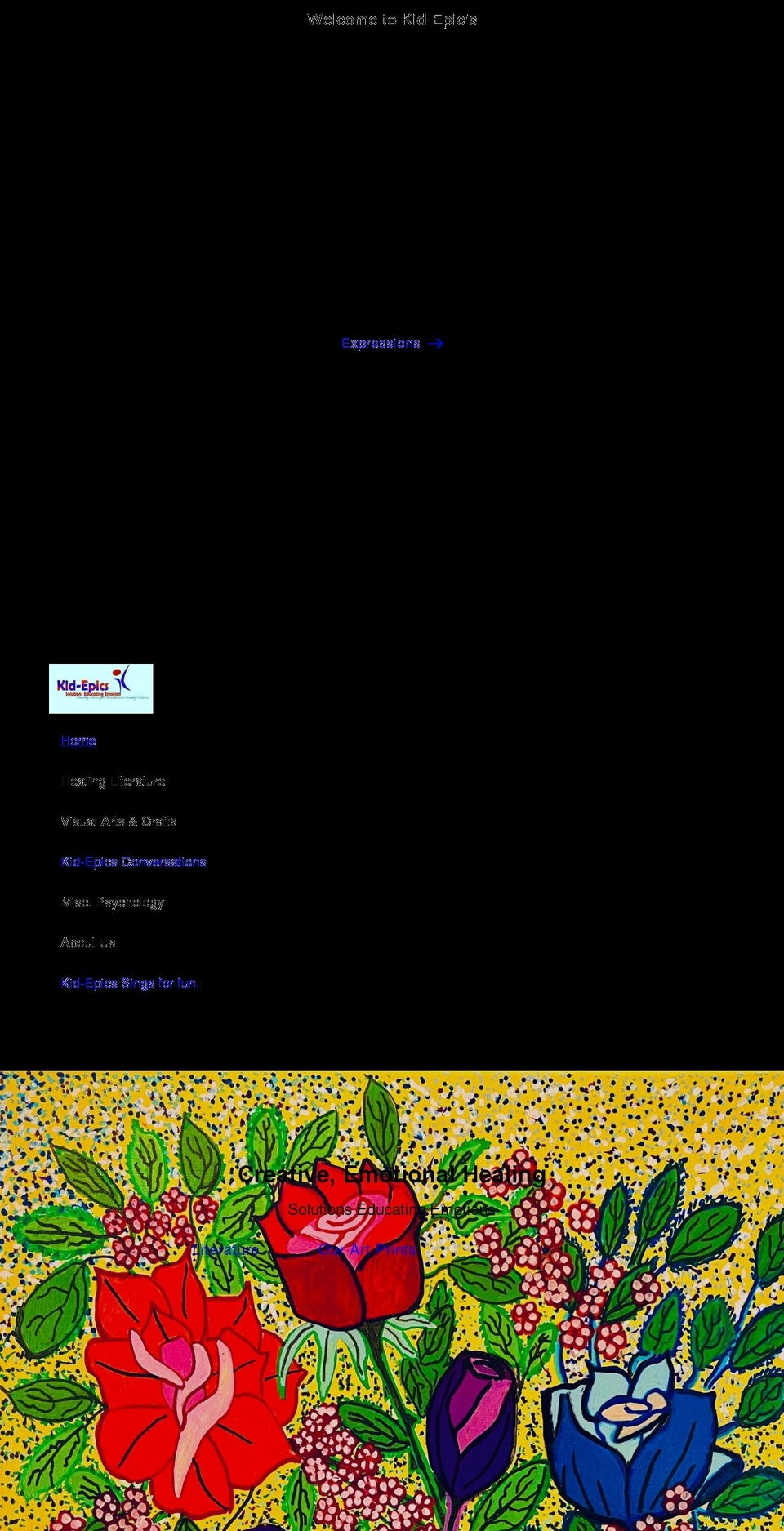 kid-epics.com shopify website screenshot
