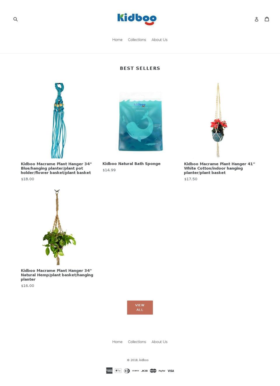 kidboo.us shopify website screenshot