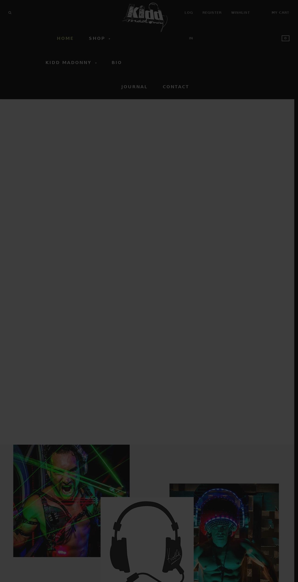 kiddmadonny.com shopify website screenshot