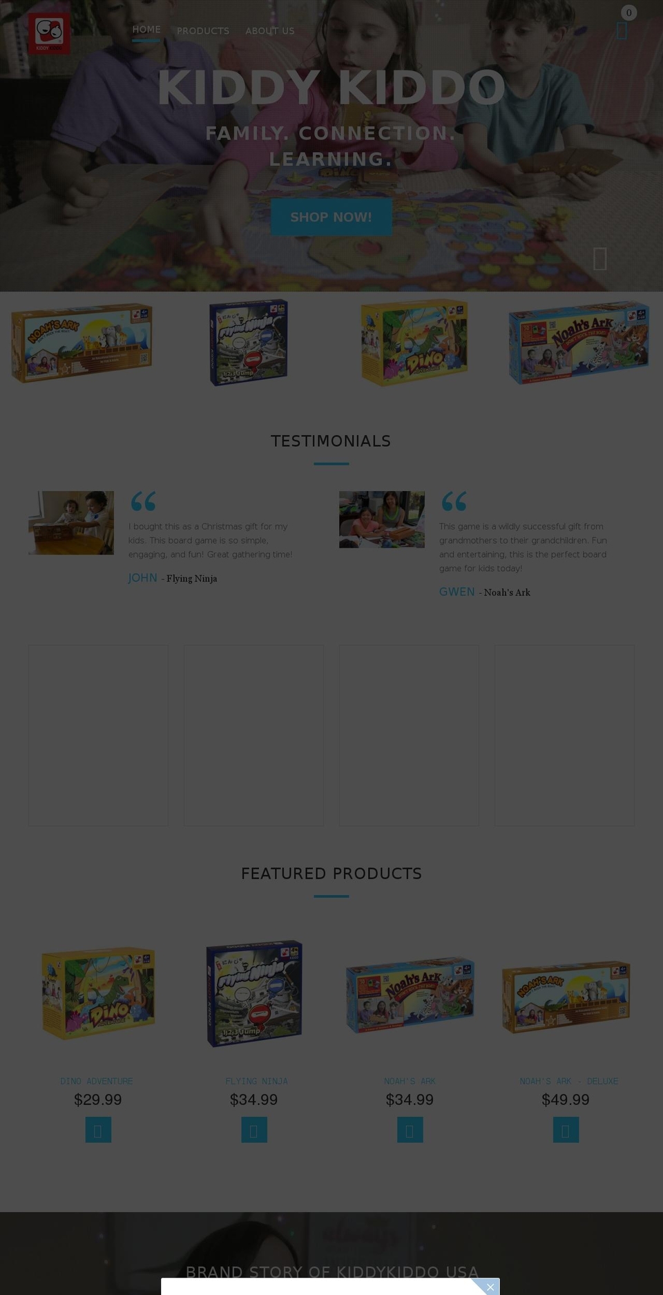 install-me-yourstore-v2-1-7 Shopify theme site example kiddykiddous.com