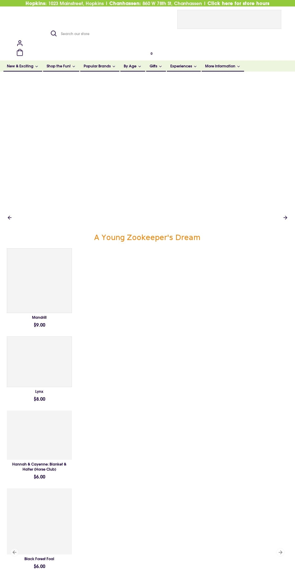 kiddywampus.com shopify website screenshot