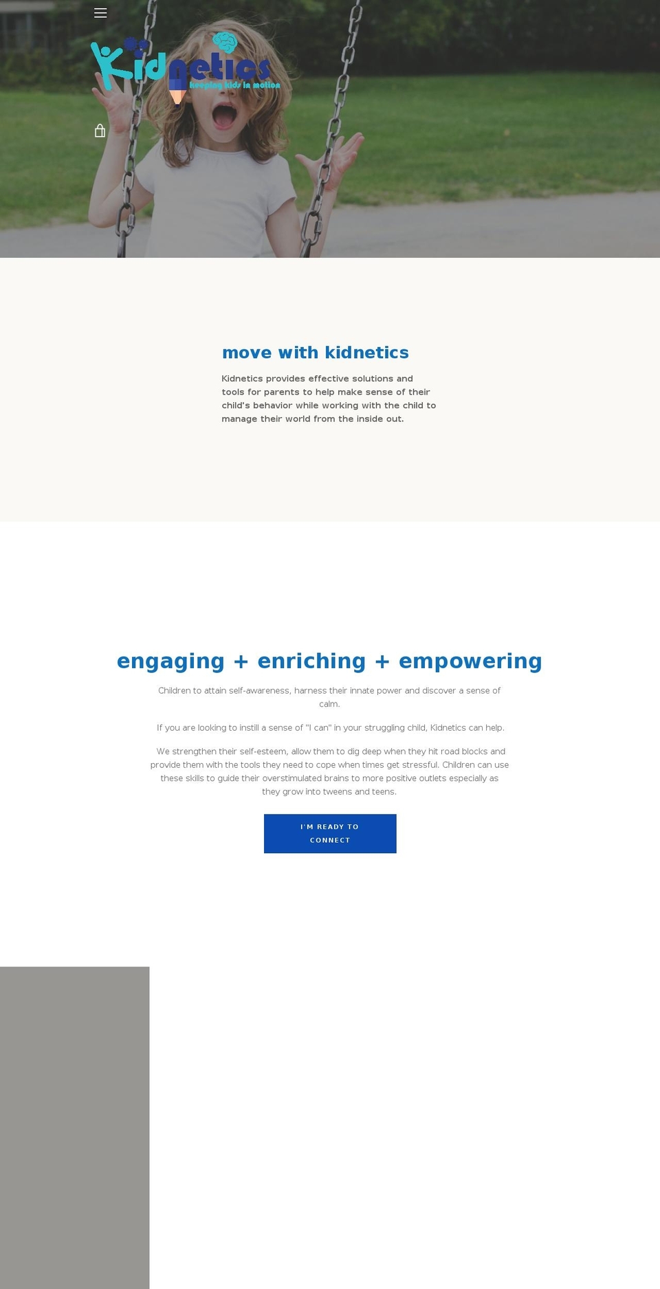 kidneticsotx.com — Shopify storefront screenshot