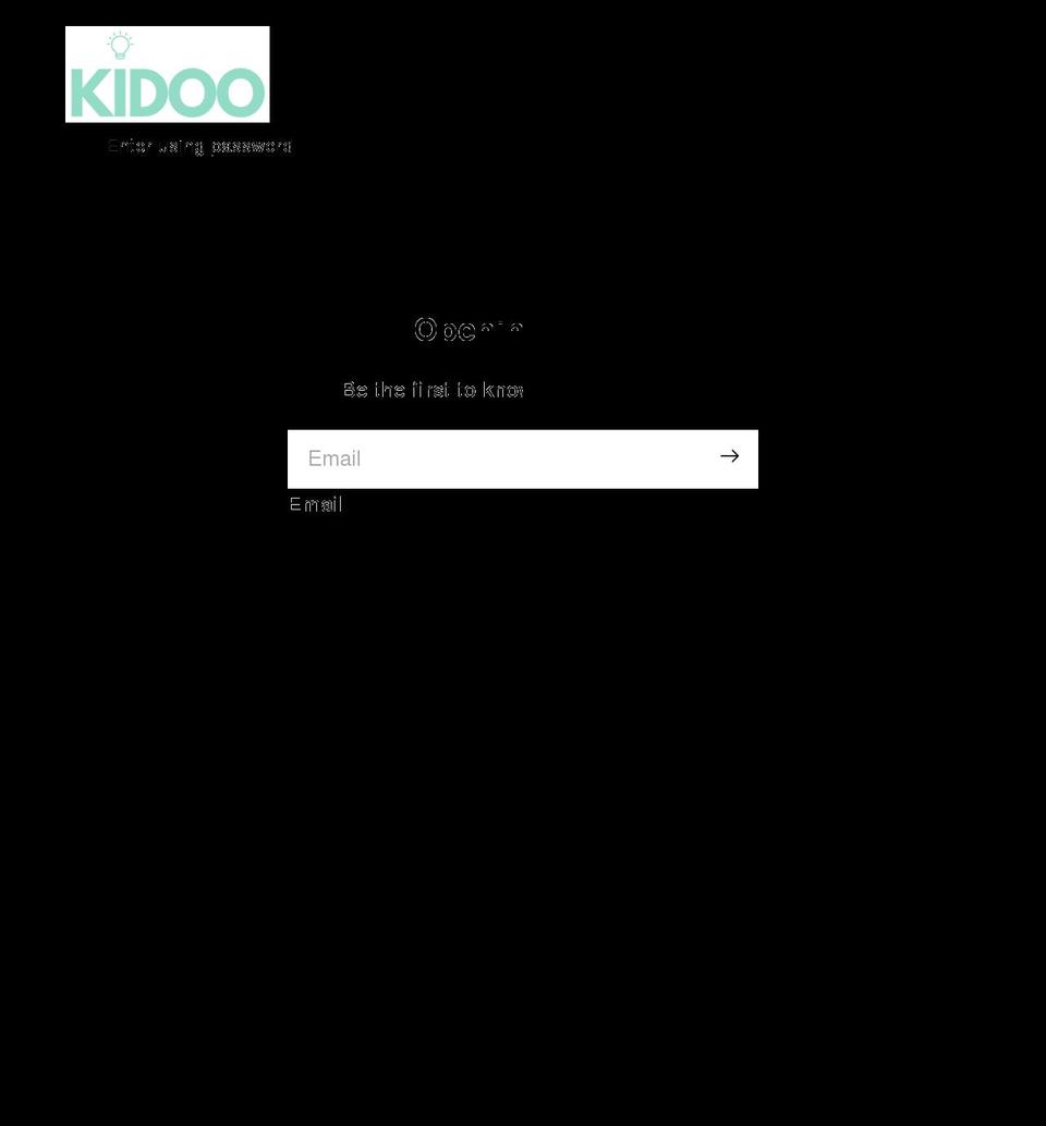 kidoo.se shopify website screenshot