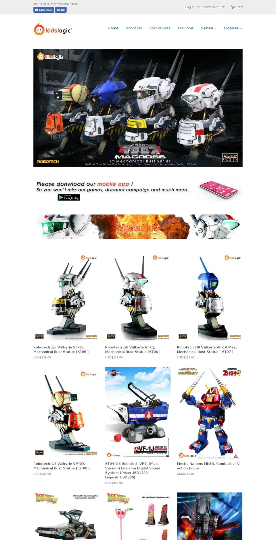 kids-logic.com — Shopify storefront screenshot