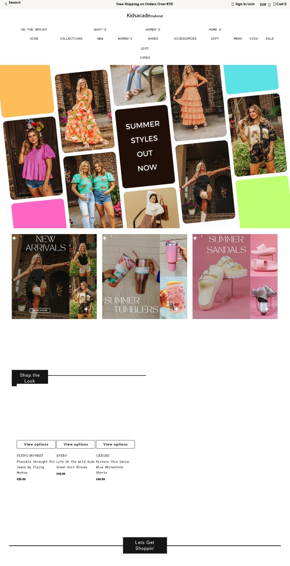 kidsacademykorat.com shopify website screenshot
