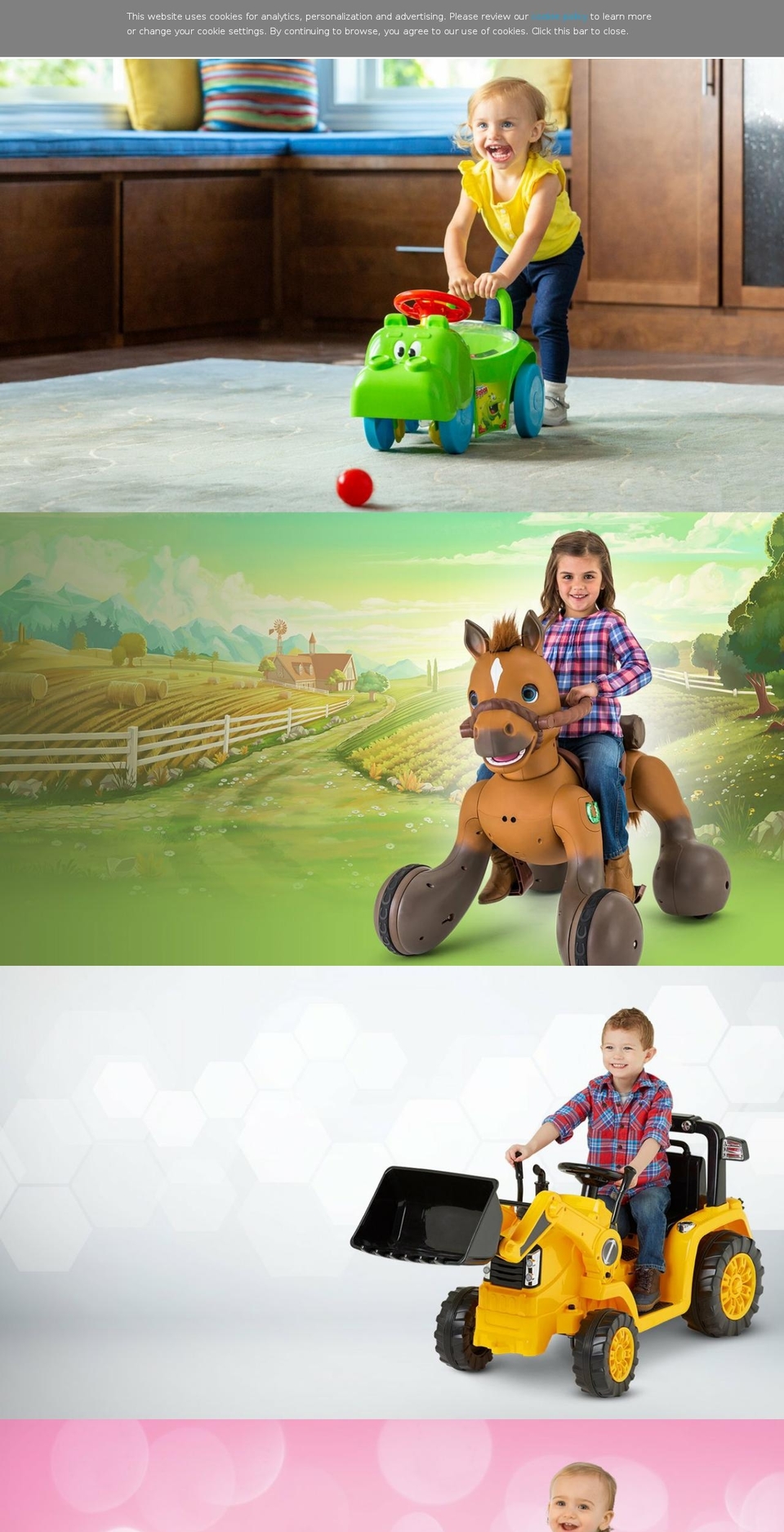 kidtraxtoys.com shopify website screenshot