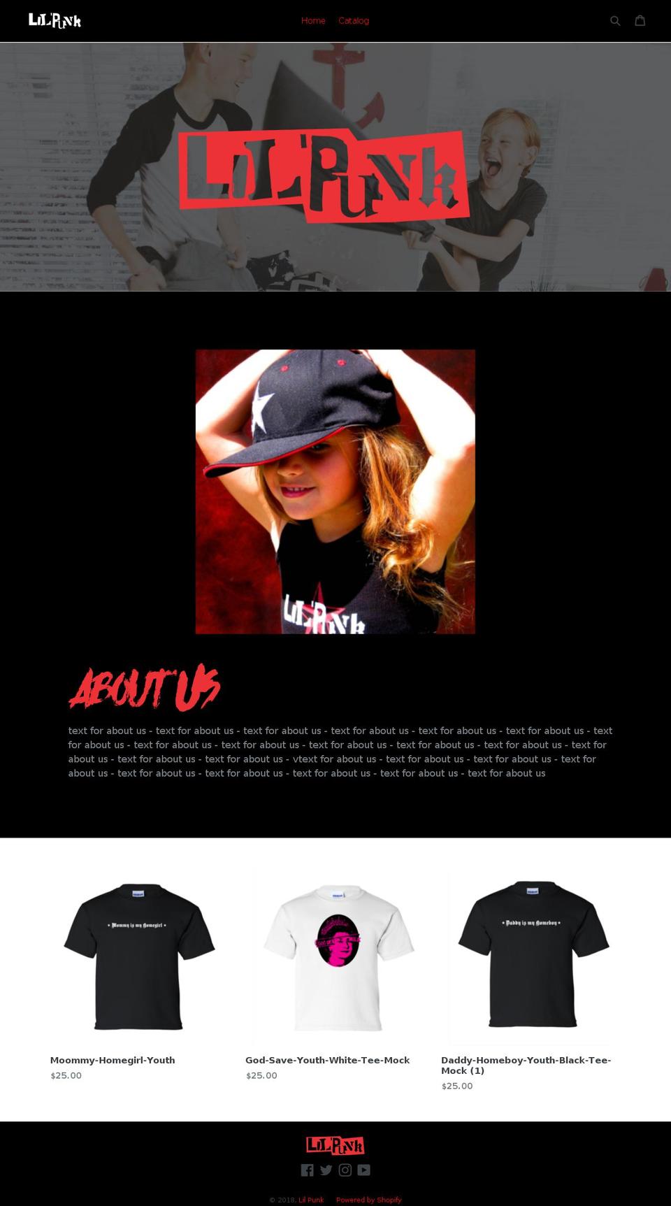 kidvicious.com shopify website screenshot