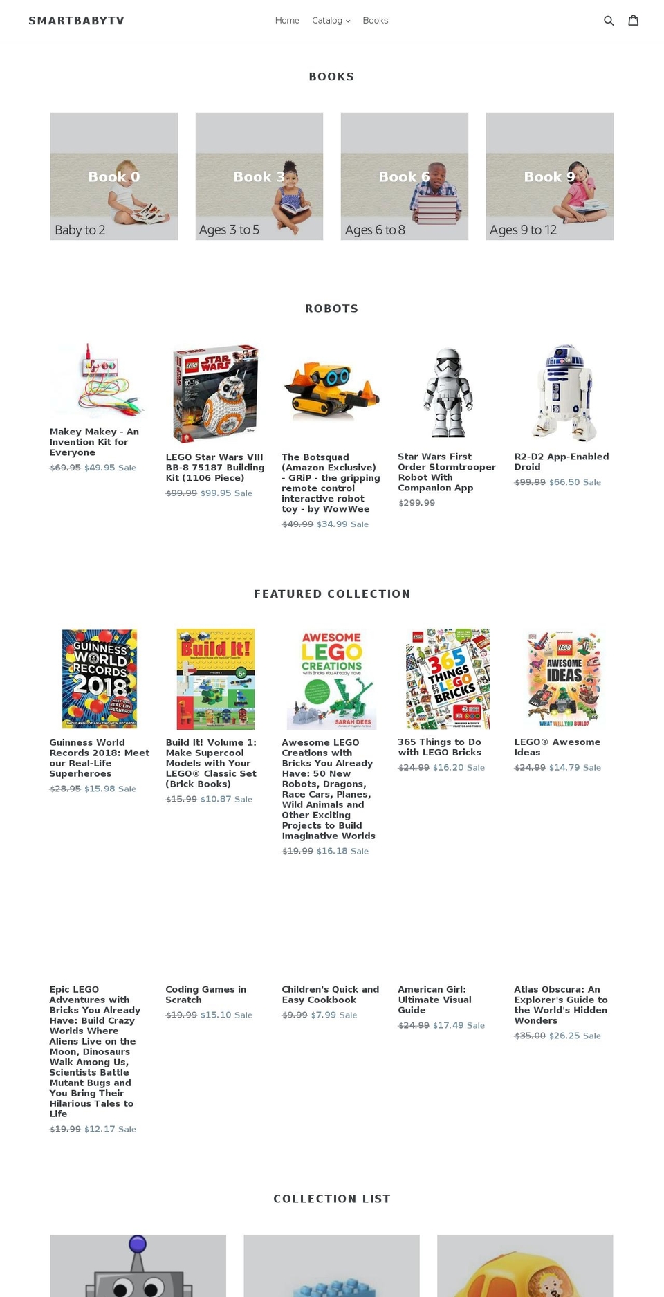 kidytoys.com — Shopify storefront screenshot