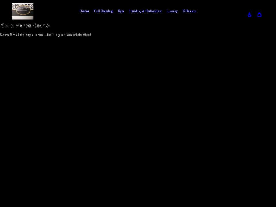 kiellemariesscents.com shopify website screenshot