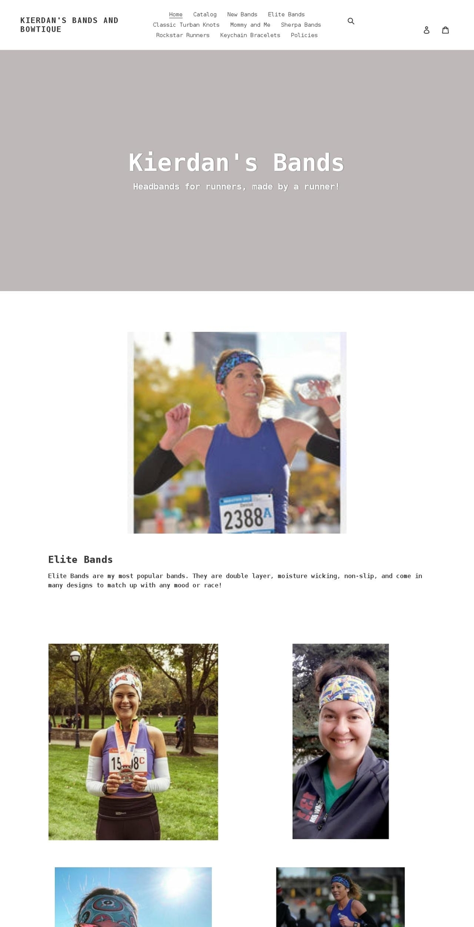 kierdans.com shopify website screenshot