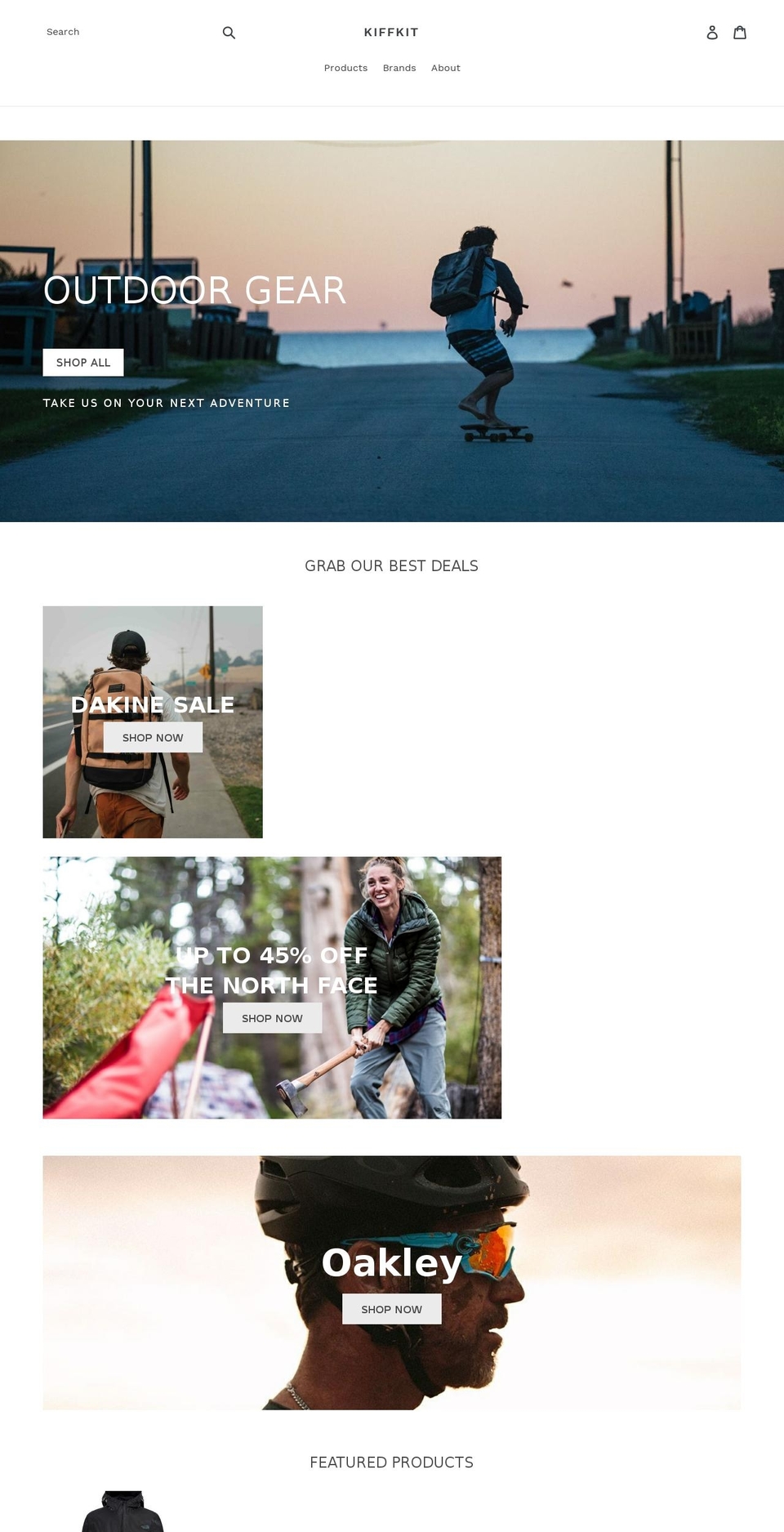 kiffkit.com — Shopify storefront screenshot