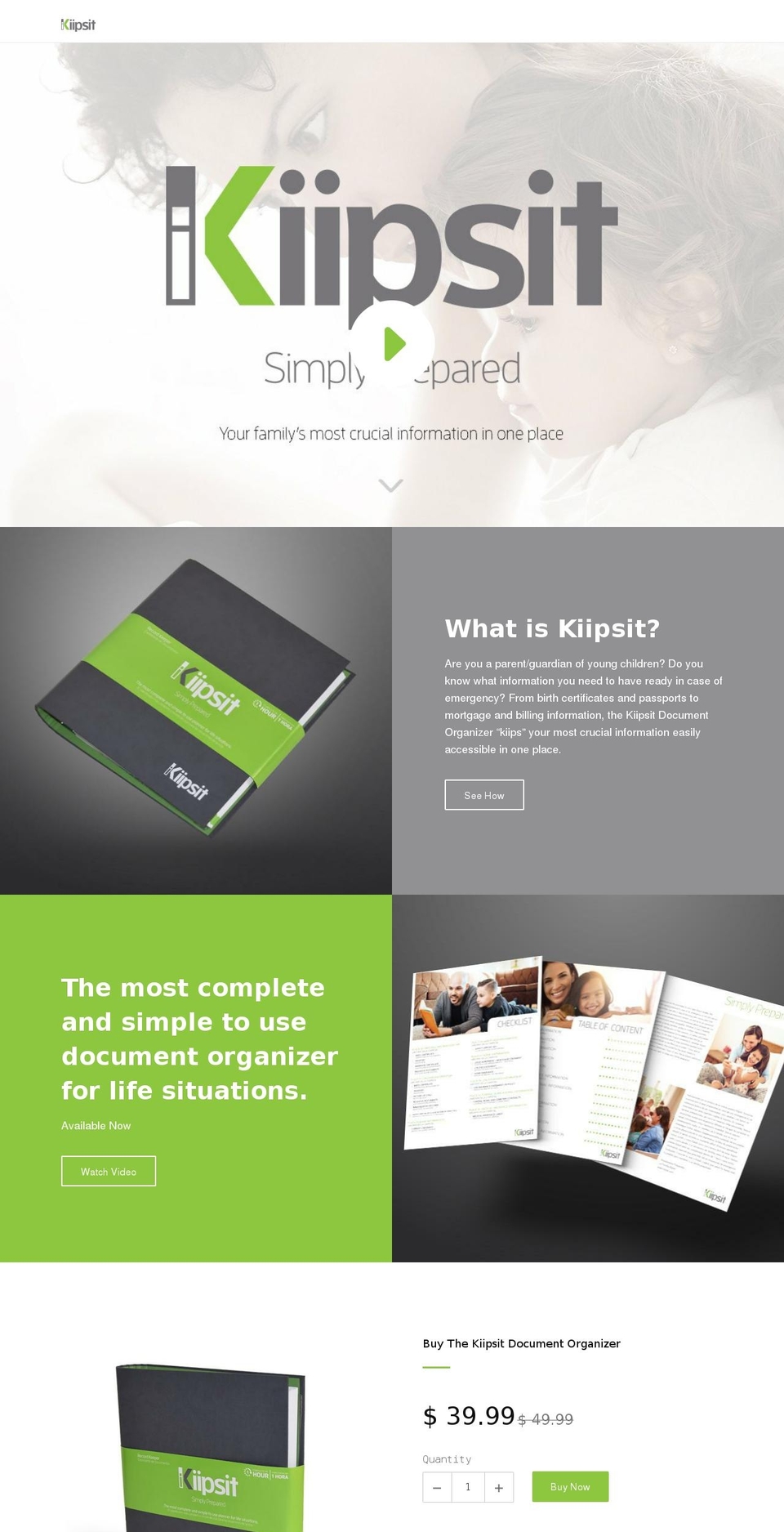 kiipsit.com — Shopify storefront screenshot