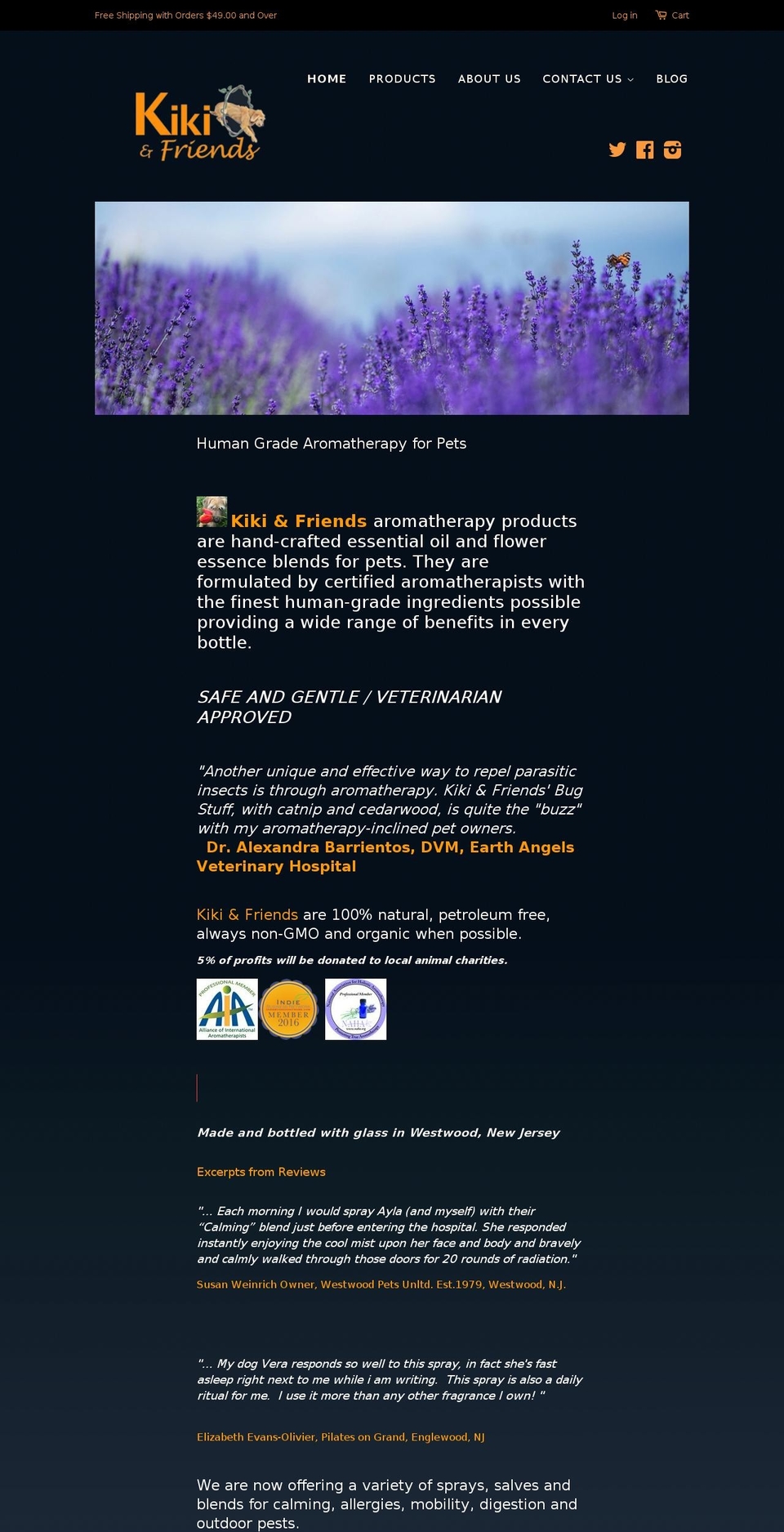 kikisfriends.com shopify website screenshot