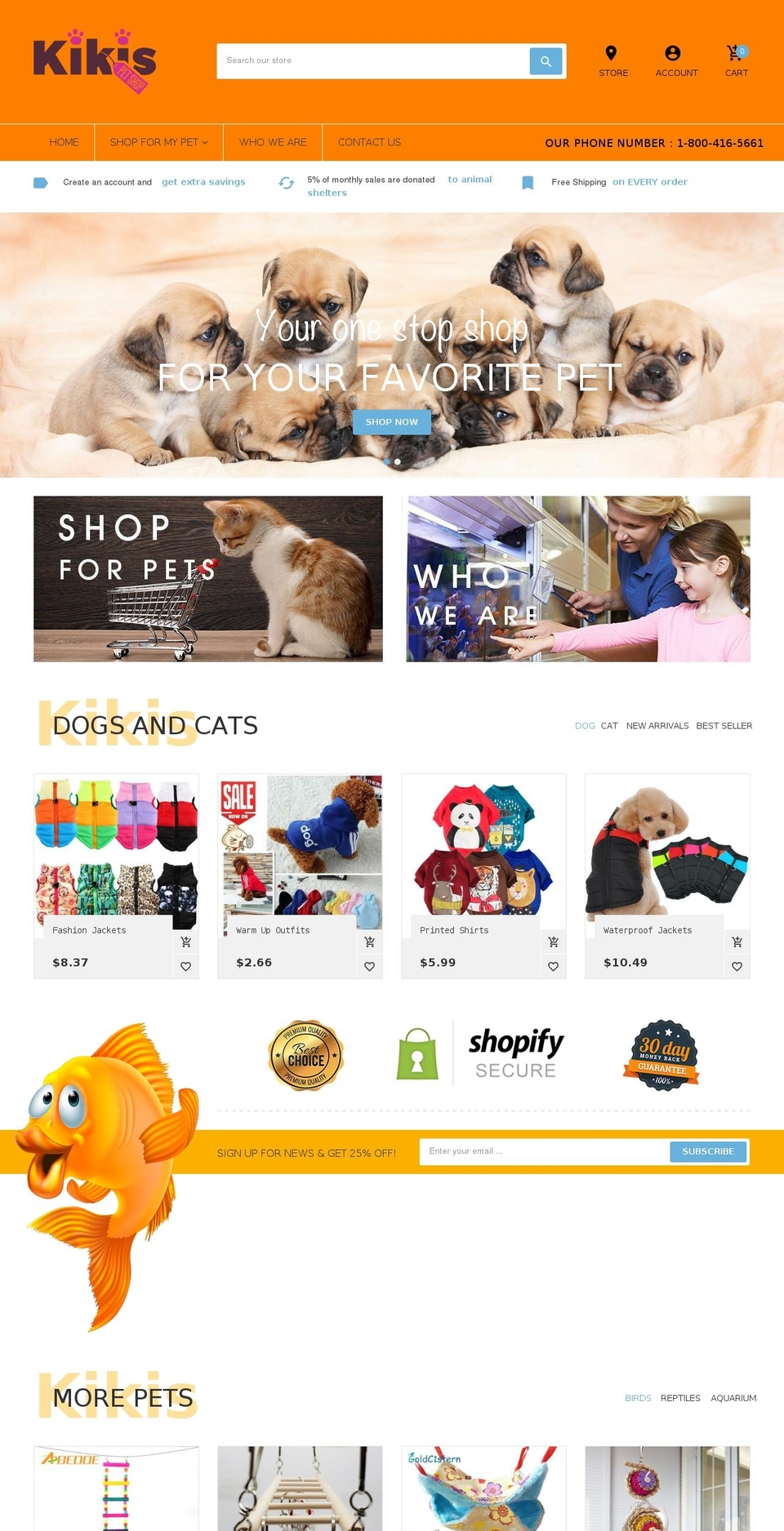 RezolutionsDesign.com - DO NOT TOUCH Shopify theme site example kikispetshops.com