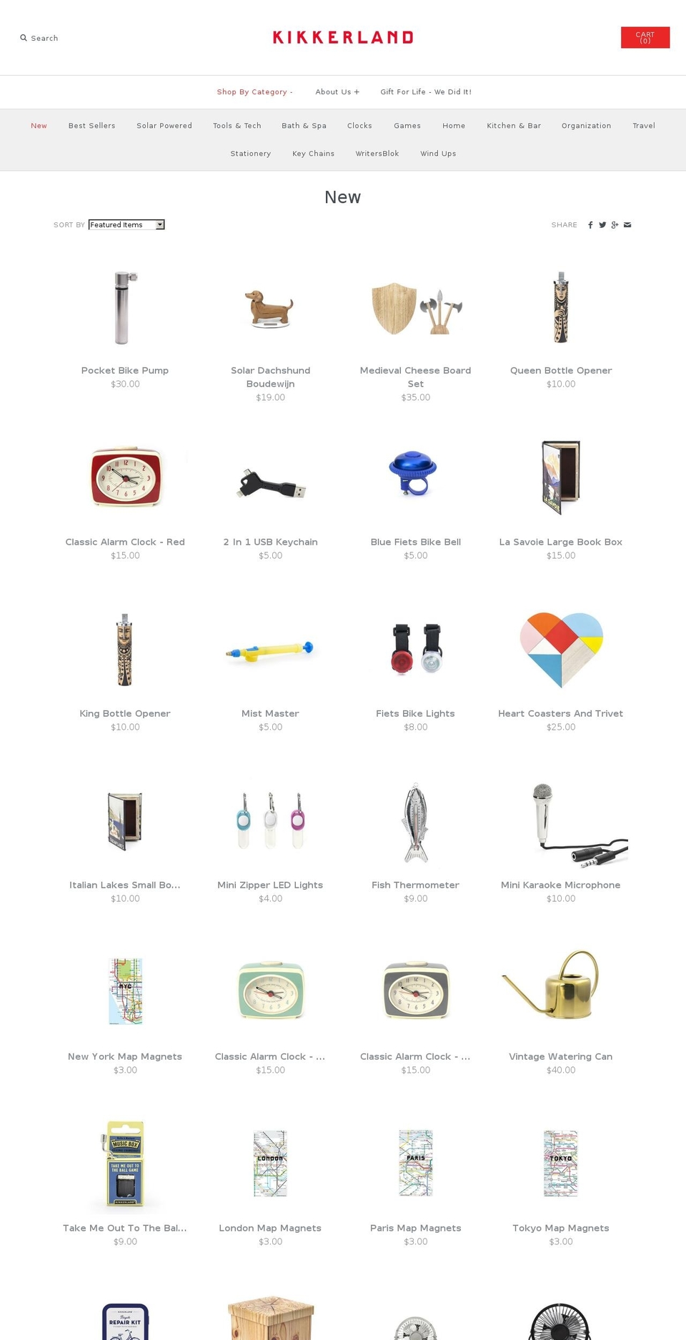 kikkerlandtheshop.com shopify website screenshot